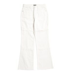 TRUCE White Big Girls Flare Leg Pants